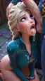 elsa frozen porn game - Pleasure That Waits in the Dark - AI generated portrait image in 1080x1920 resolution by Anonymous Creator