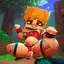 minecraft video sex - When Burn Stops Asking Permission - AI generated square image in 1080x1080 resolution by Anonymous Creator