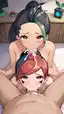 cosplay porn pokemon - Desire That Rules the Dark - AI generated portrait image in 1080x1920 resolution by @anon