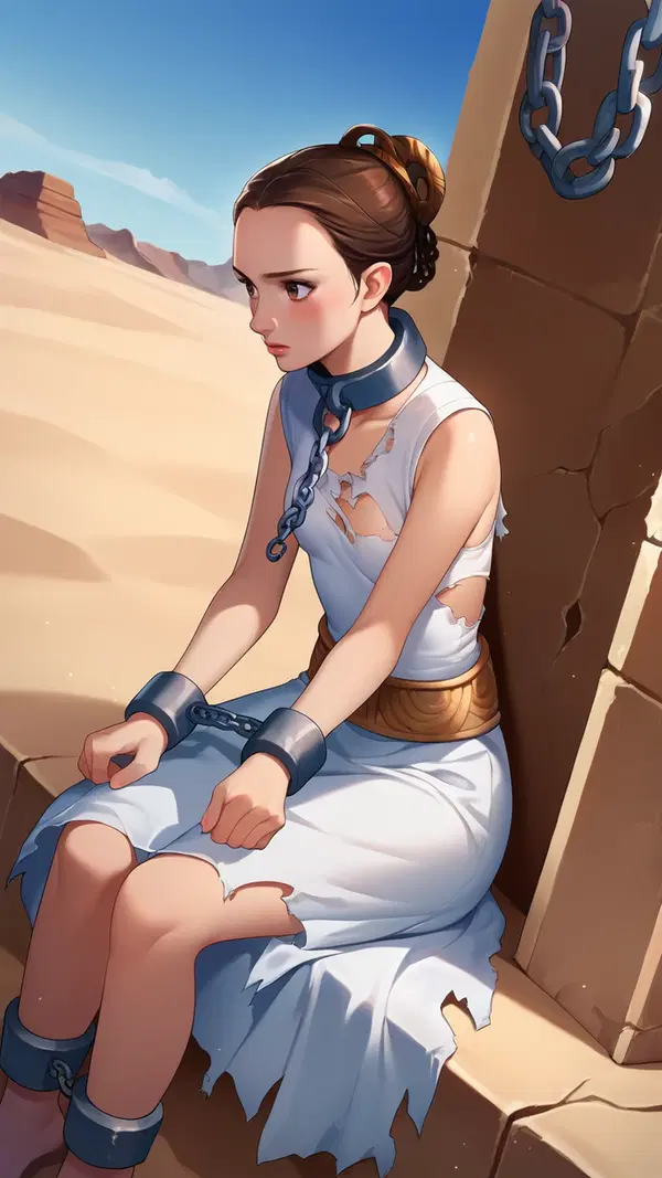 padme padme from star wars - An Honest Kind of Velvet - AI generated portrait image in 1080x1920 resolution by Anonymous Creator