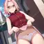 sakura hime porn - A Fall That Asked for Nothing Back - AI generated square image in 1080x1080 resolution by @anon