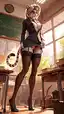 furry butt porn - Hunger That Follows Like a Shadow - AI generated portrait image in 1080x1920 resolution by @anon