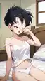 dragon ball z naked - Lust That Arrived Like a Storm - AI generated portrait image in 1080x1920 resolution by @anon