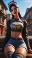 fortnite skins naked - Temptation That Pulls Me Closer - AI generated portrait image in 1080x1920 resolution by @anon