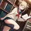 toga himiko sex - A Shadow That Breathed Under the Surface - AI generated square image in 1080x1080 resolution by @anon