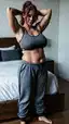 bbw women naked - Burning for What the Night Always Promises - AI generated portrait image in 1080x1920 resolution by Anonymous Creator