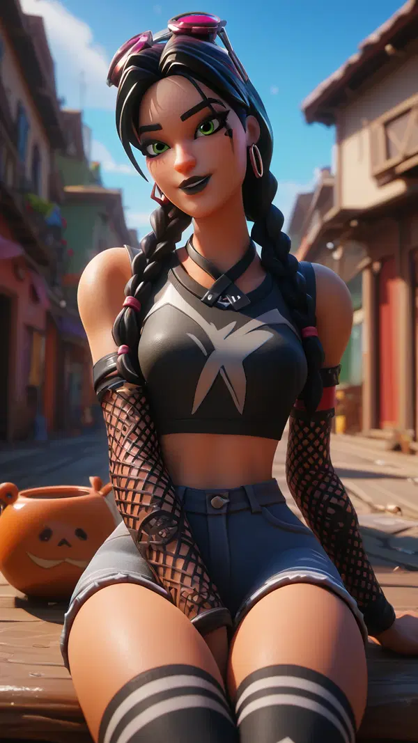 fortnite lexa hexbringer rule 34 - The Desire That Became the Answer - AI generated portrait image in 1080x1920 resolution by @anon