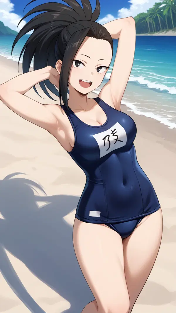 my hero academia mei hentai - When the Dark Calls It Edge - AI generated portrait image in 1080x1920 resolution by @anon