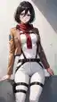 attack on titan hentai annie - A Current That Moved Like a Secret - AI generated portrait image in 1080x1920 resolution by Anonymous Creator