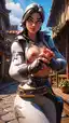 fortnite remedy porn - The Silence That Turned Into Weather - AI generated portrait image in 1080x1920 resolution by @anon
