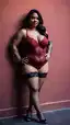 curvy mom porn - The Flame That Took the Long Way Back - AI generated portrait image in 1080x1920 resolution by Anonymous Creator