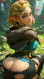 zelda sex comic - The Velvet That Stayed Beneath My Skin - AI generated portrait image in 1080x1920 resolution by @anon