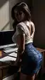 ai sex generator no sign in - When the Dark Calls It Magnet - AI generated portrait image in 1080x1920 resolution by @anon