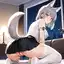 ai avatar hentai - Pleasure That Spreads Like Flame - AI generated square image in 1080x1080 resolution by @anon