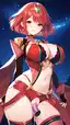 pyra xenoblade porn - This Devotion With No Easy Exit - AI generated portrait image in 1080x1920 resolution by @anon
