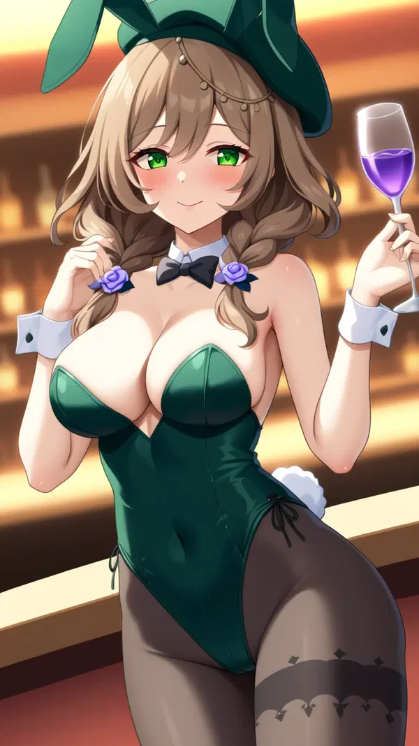 lisa genshin impact hentai - The Whisper That Knew the Way Down - AI generated portrait image in 1080x1920 resolution by Anonymous Creator