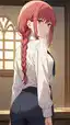 hentai denji and makima - Pleasure That Rewrites Every Rule - AI generated portrait image in 1080x1920 resolution by @anon