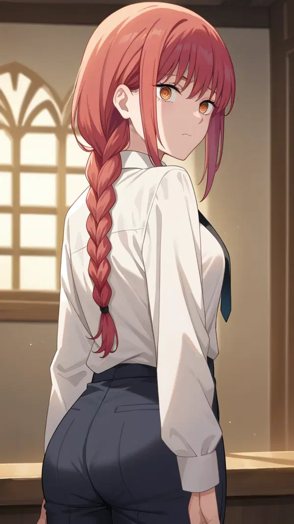 hentai denji and makima - Pleasure That Rewrites Every Rule - AI generated portrait image in 1080x1920 resolution by Anonymous Creator