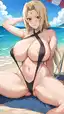 tsunade figure naked - A Warning Written as Reverie - AI generated portrait image in 1080x1920 resolution by @anon