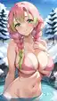 shinobu e mitsuri hentai - Desire That Blooms in the Dark - AI generated portrait image in 1080x1920 resolution by @anon