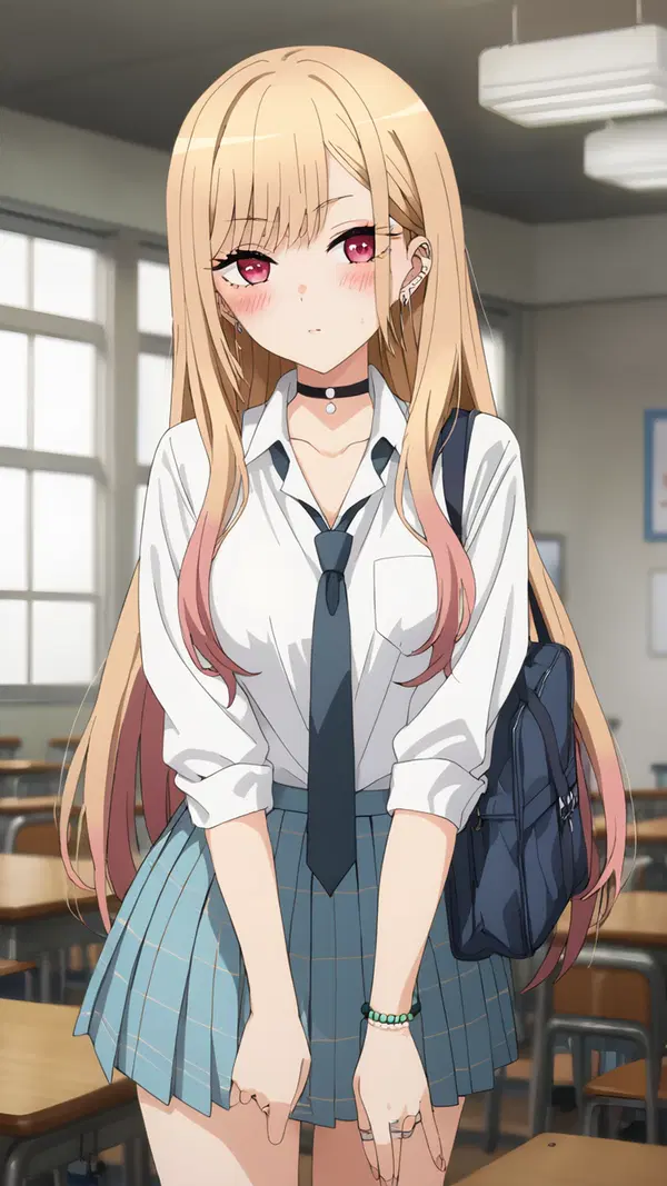 kitagawa marin sex - What Danger Does After Midnight - AI generated portrait image in 1080x1920 resolution by @anon