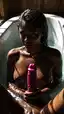 ebony cum swallow - A Pulse That Made Hunger Look Holy - AI generated portrait image in 1080x1920 resolution by Anonymous Creator