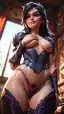 league of legends hentai gallery - A Room Filled With Thirst - AI generated portrait image in 1080x1920 resolution by Anonymous Creator