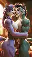 naked furry - A Static Too Deep to Name - AI generated portrait image in 1080x1920 resolution by Anonymous Creator