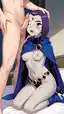 raven y starfire xxx - The Long Way Into Gravity - AI generated portrait image in 1080x1920 resolution by @anon