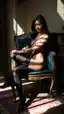 asian porn li - An Honest Kind of Velvet - AI generated portrait image in 1080x1920 resolution by @anon
