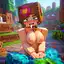 minecraft bedwars sex - The Heat Hidden Inside Wildness - AI generated square image in 1080x1080 resolution by @anon