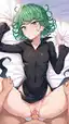 tatsumaki pornos - The Collapse That Turned Into Weather - AI generated portrait image in 1080x1920 resolution by @anon