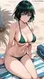 fubuki naked - The Spark That Felt Like a Warning - AI generated portrait image in 1080x1920 resolution by @anon