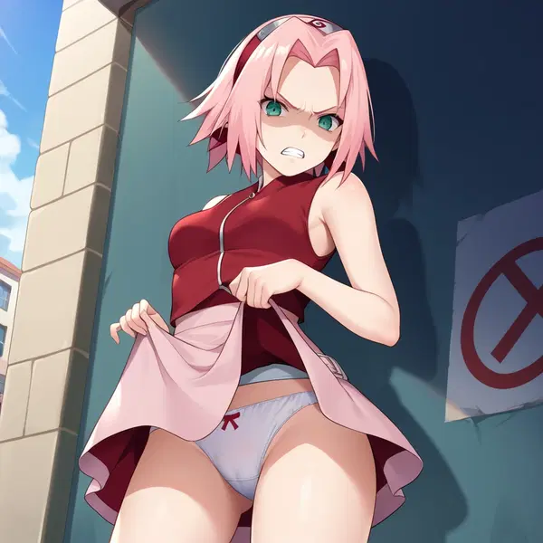 sakura xxx hentai - A Midnight Built From Danger - AI generated square image in 1080x1080 resolution by @anon