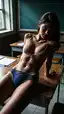 asian beauties nude - An Honest Kind of Drift - AI generated portrait image in 1080x1920 resolution by @anon