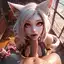 aria ai girlfriend - When the Dark Calls It Edge - AI generated square image in 1080x1080 resolution by Anonymous Creator