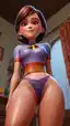 elastigirl incredibles elastigirl - A Room Filled With Surrender - AI generated portrait image in 1080x1920 resolution by @anon