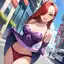 jessica rabbit cosplay naked - The Longing That Opened in Shadow - AI generated portrait image in 1080x1920 resolution by @anon