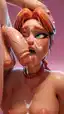 ruby fortnite porn - A Wildness That Changed Shape in the Dark - AI generated portrait image in 1080x1920 resolution by @anon