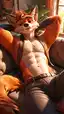 furry porn vr game - The Storm That Turned Softly Dangerous - AI generated portrait image in 1080x1920 resolution by @anon