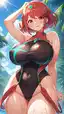 pyra y mythra rule 34 - Lust That Shakes My Core - AI generated portrait image in 1080x1920 resolution by @anon
