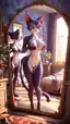 ai furry nsfw - The Beautiful Trouble of Tremor - AI generated portrait image in 1080x1920 resolution by @anon
