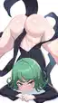 one punch man girls naked - The Edge That Kept Coming Back - AI generated portrait image in 1080x1920 resolution by @anon