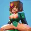 minecraft resource pack hentai - A Rush That Felt Like a Warning - AI generated square image in 1080x1080 resolution by @anon