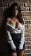 sex call chat - The Shape Surrender Takes at Night - AI generated portrait image in 1080x1920 resolution by @anon