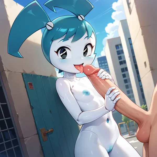 robot girl nude - The Secret That Outran the Morning - AI generated square image in 1080x1080 resolution by @anon