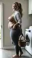 naked ebony bbw - The Heat Hidden Inside Need - AI generated portrait image in 1080x1920 resolution by @anon