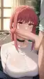 makima porn hentai - The Moonlight That Moved Through Me - AI generated portrait image in 1080x1920 resolution by @anon