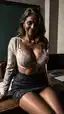 ai porn roleplay - The Heat Behind Everything I Want - AI generated portrait image in 1080x1920 resolution by @anon