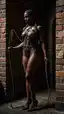 ebony foot worship porn - My Shadow in the Darkest Hour - AI generated portrait image in 1080x1920 resolution by @anon
